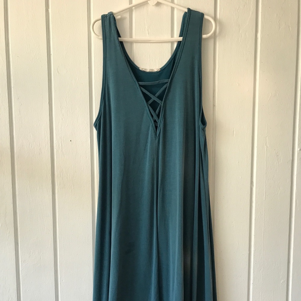 Crisscross Tank Top Dress